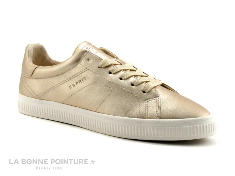 Achat chaussures Esprit Femme Basket, vente Esprit SONETTA Gold - 019K1W026 - Basket Femme