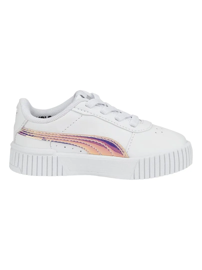 Basket à Lacets Puma Enfant Carina 2.0 Holo AC Inf - Blanc