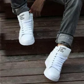 baskets blanches homme