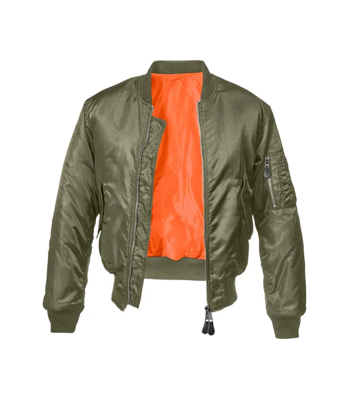 Bombers homme aviateur Brandit MA1 Kaki