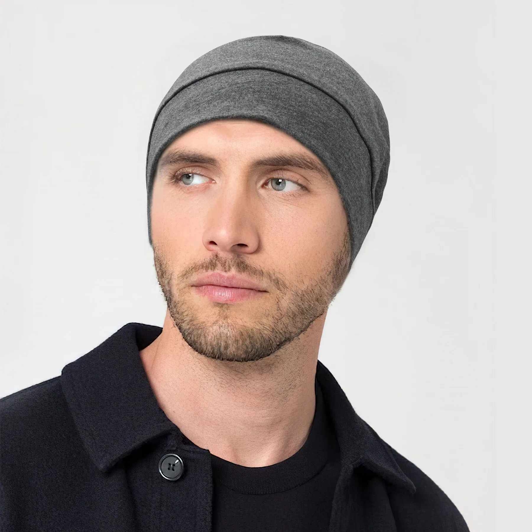 Bonnet pour homme élégant et chaud