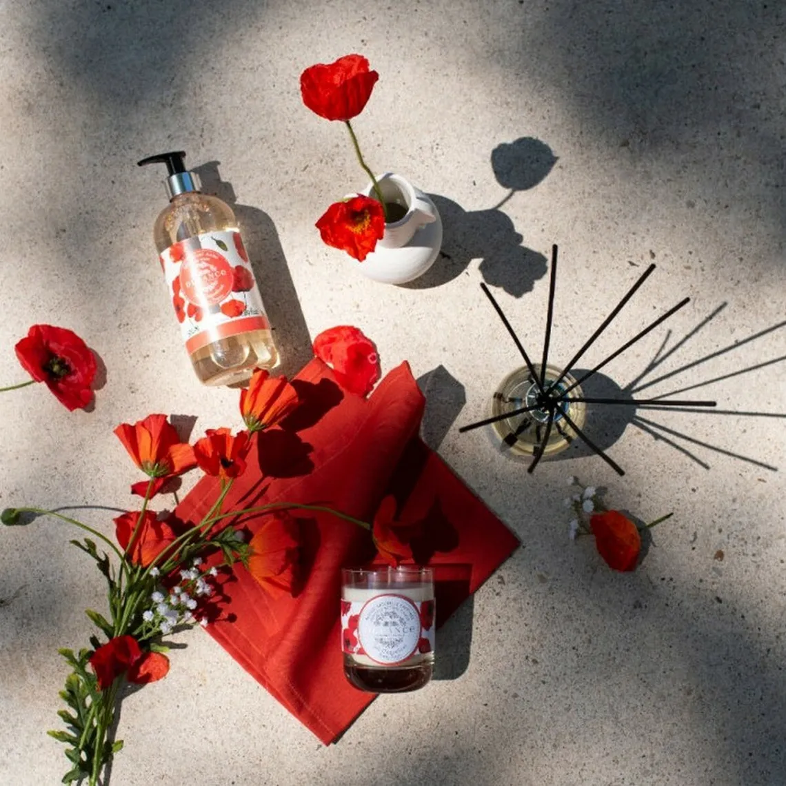 Bouquet Parfumé Joli Coquelicot Durance - Bougies & Parfums d'intérieur Homme sur MenCorner