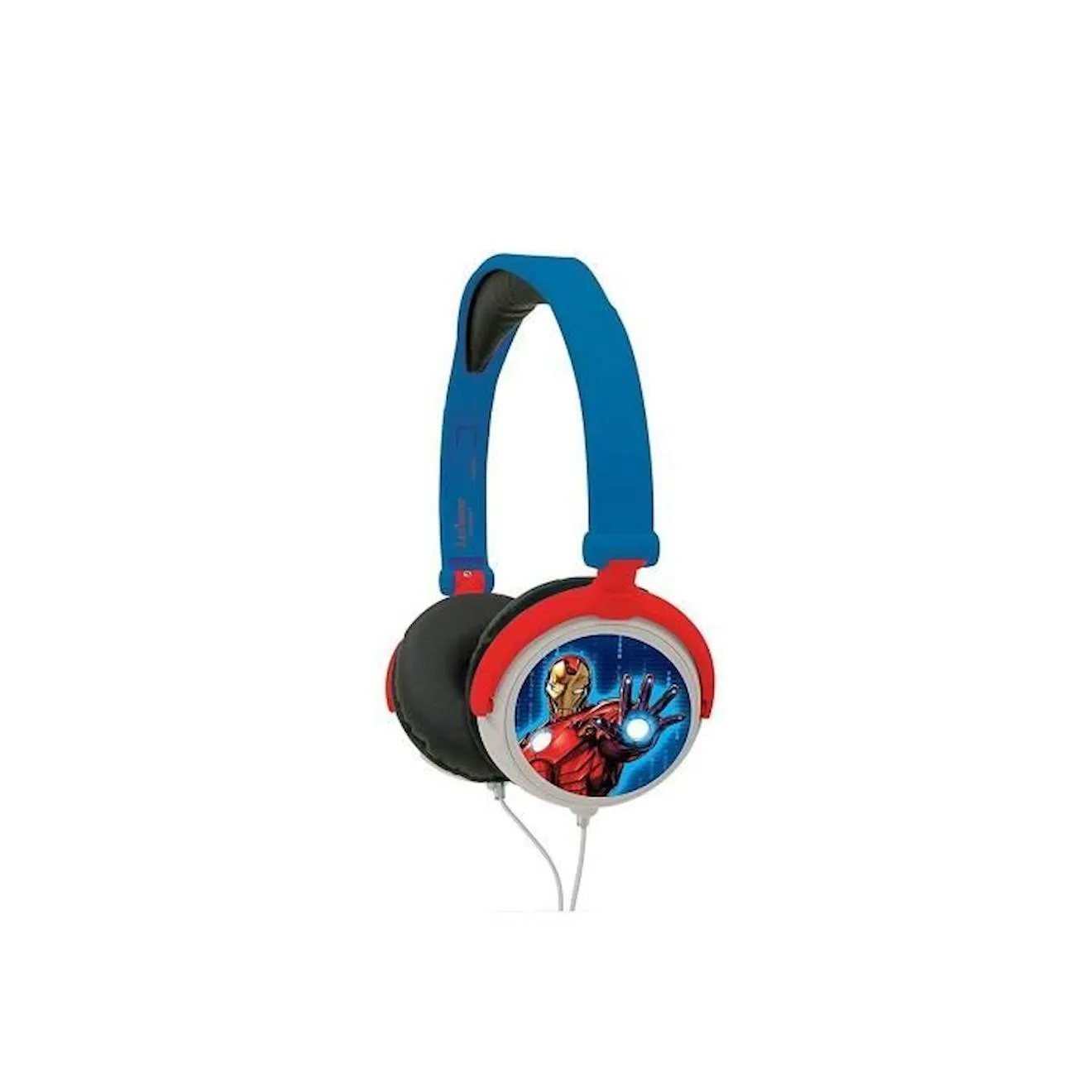 Casque Audio Enfant LEXIBOOK - Avengers - Pliable et Ajustable - Bleu bleu - Lexibook