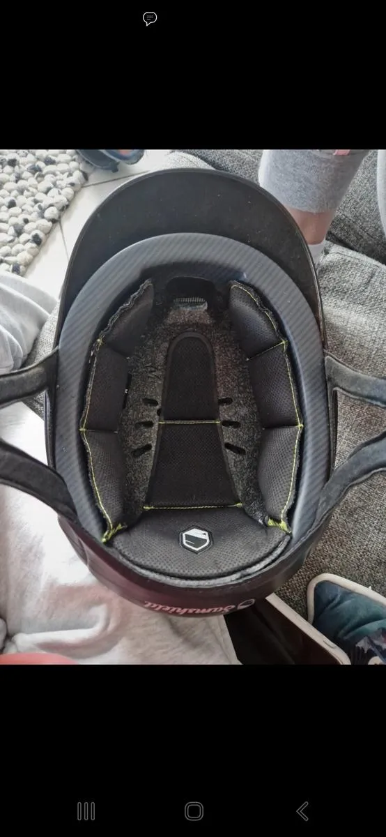 Casque samshield shadow noir