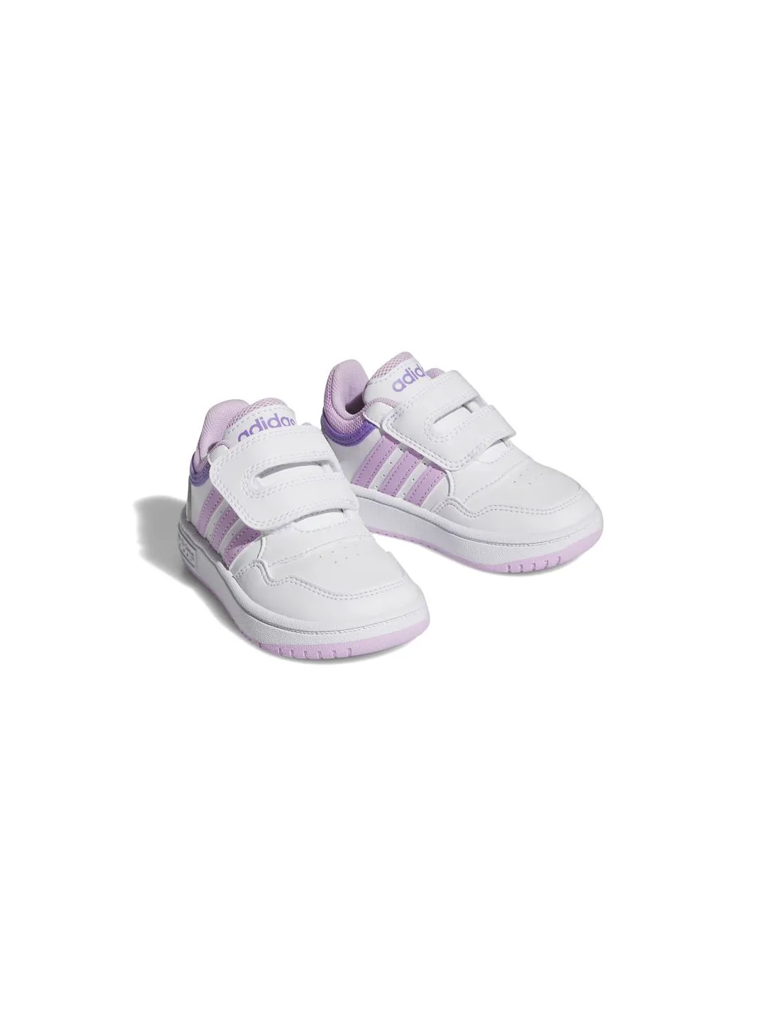 Chaussures adidas Hoops 3.0 Cf Enfant Lilas