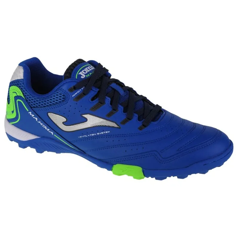 Chaussures de football Joma Maxima 2304 Tf M MAXS2304TF bleu bleu