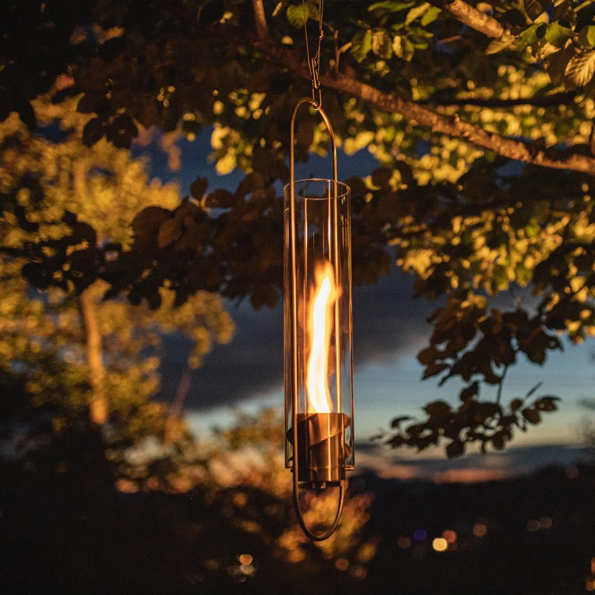 Cheminée suspendue indoor & outdoor - Les Raffineurs