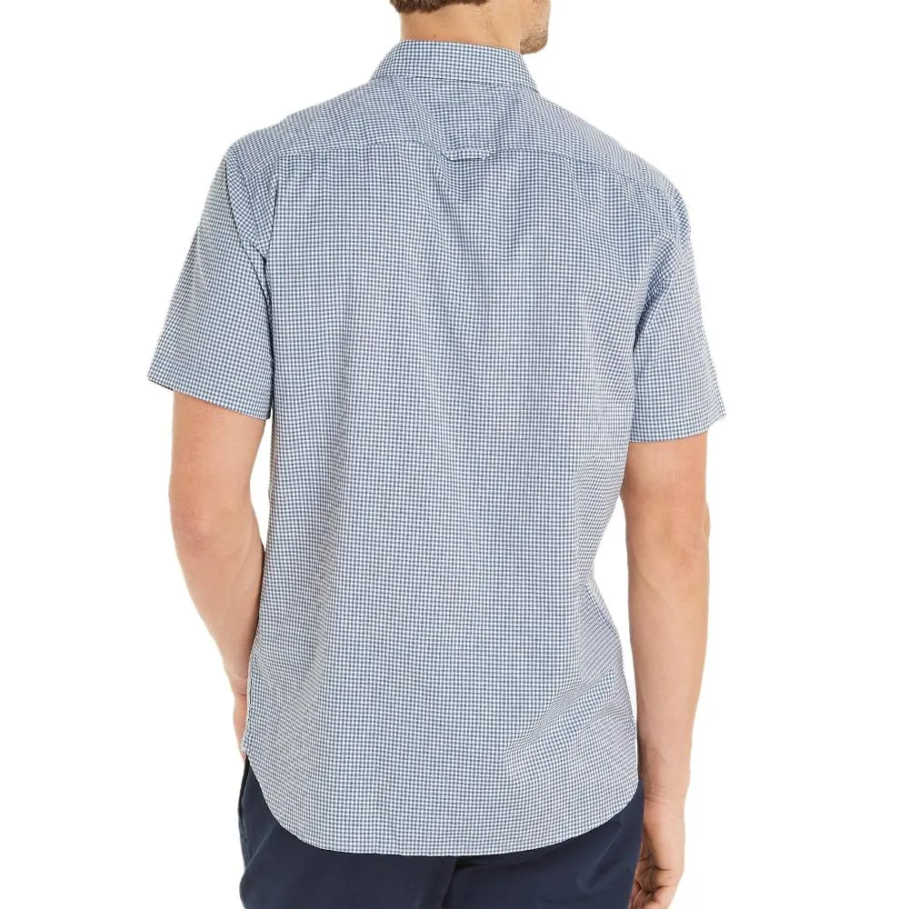 Chemissette Bleu Homme Tommy Hilfiger Flex Gingham