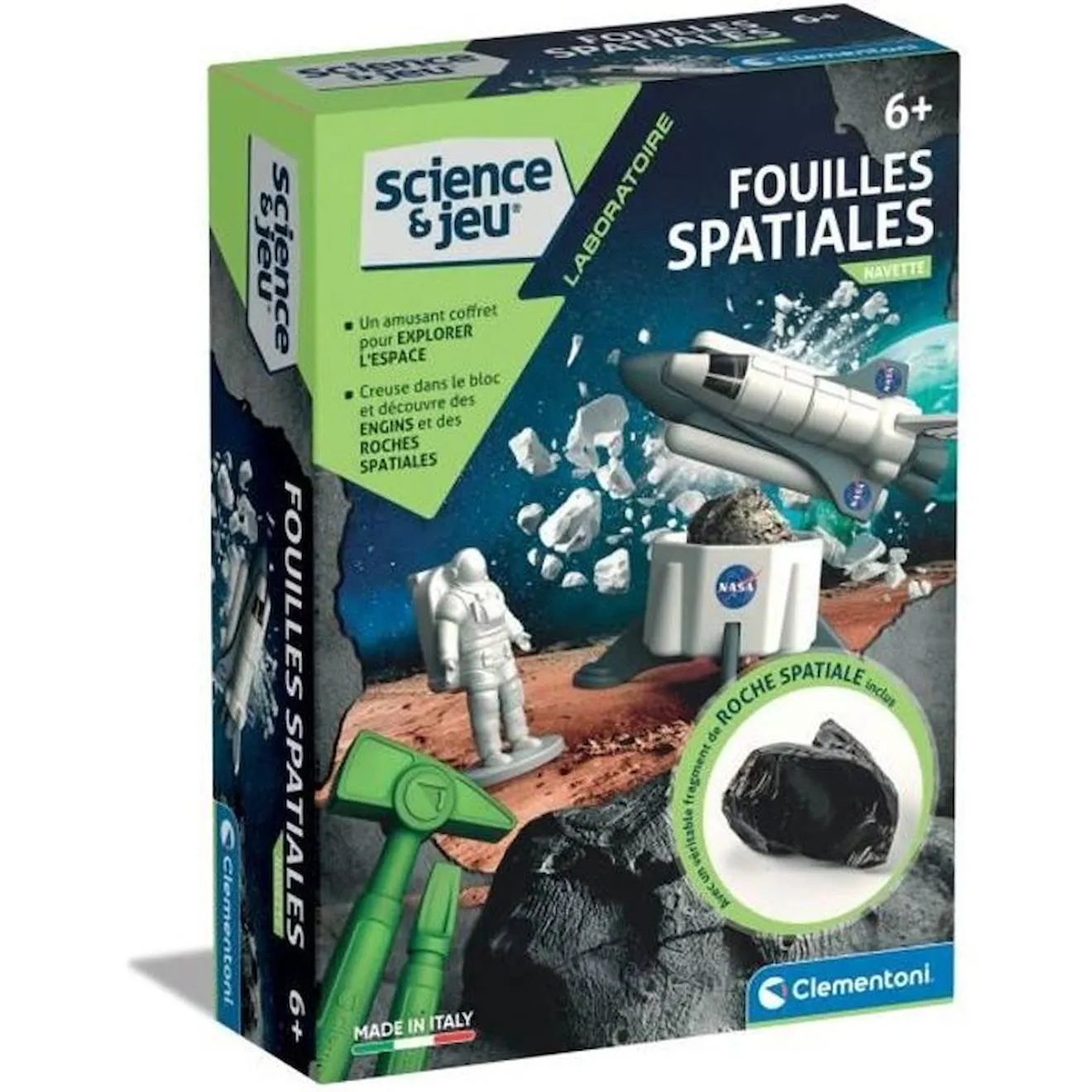 CLEMENTONI - 52648 - NASA - Fusée bleu - Clementoni