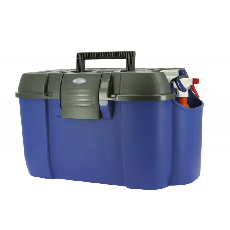 Coffre de pansage grande contenance HippoTonic pour ranger les brosses