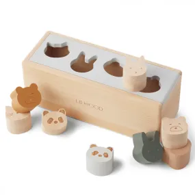 Coffret puzzle animaux pour enfants Liewood| Petites Fripouilles