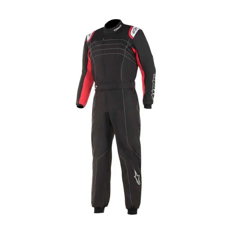 Combinaison Alpinestars KMX-9 V3 Noir/Rouge/Blanc