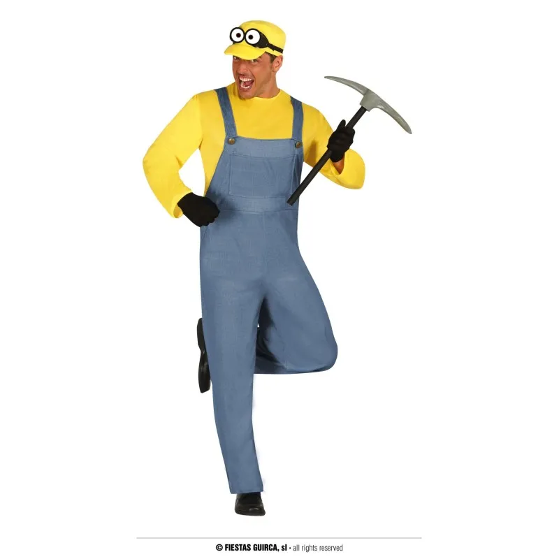 DEGUISEMENT HOMME MINION TAILLE S