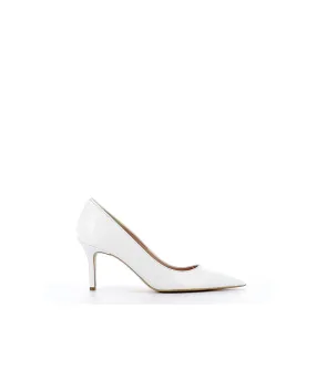 ESCARPIN DIANA CUIR BLANC