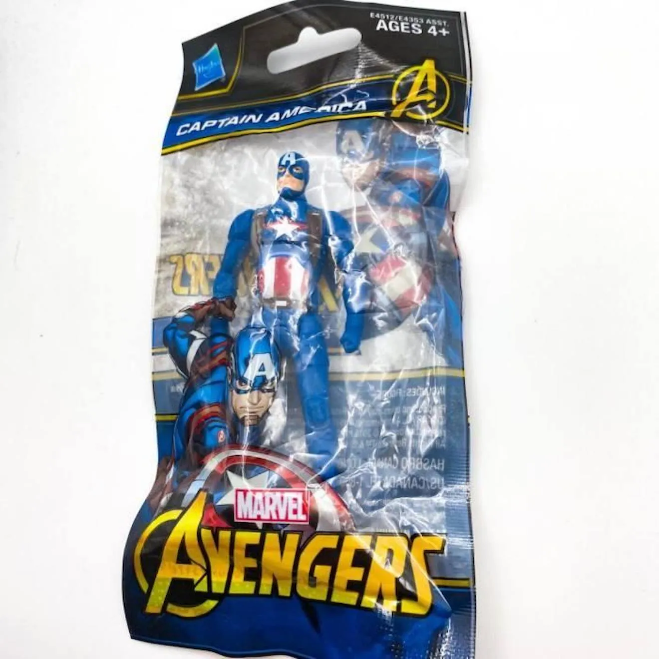 Figurine - MG Diffusion - Captain America - Blanc et Multicolore - 9 cm blanc - MG