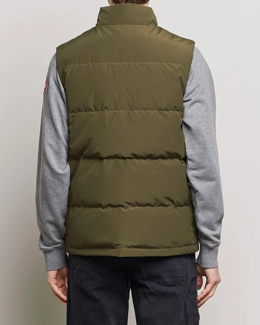 Freestyle Crew Vest Military Green