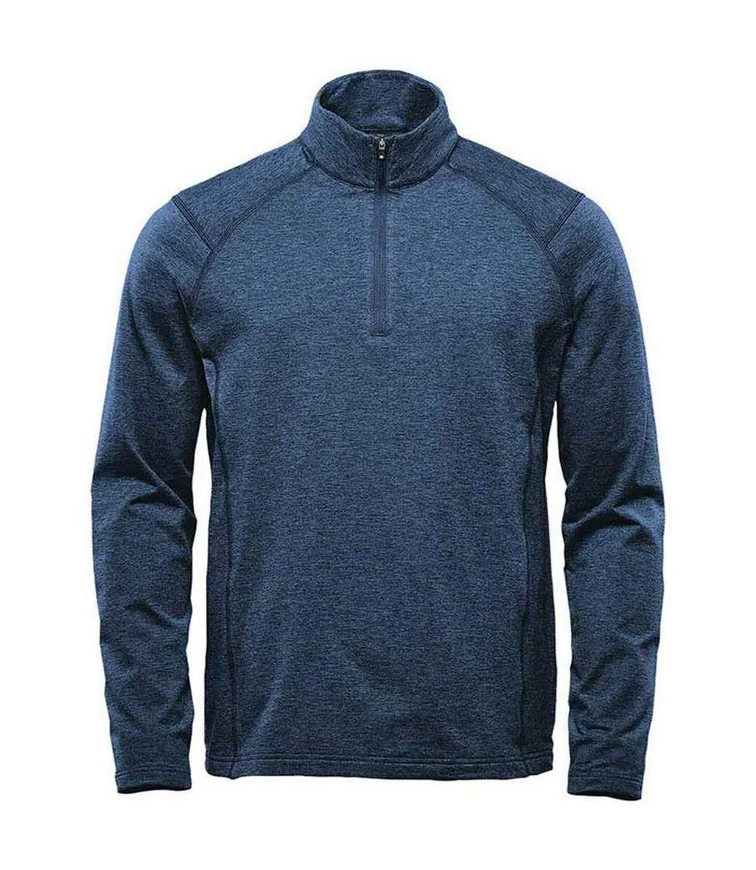 Haut polaire treeline homme bleu marine chiné Stormtech