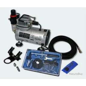 Kit compresseur airbrush pour débutants avec un pistolet 16_0002296