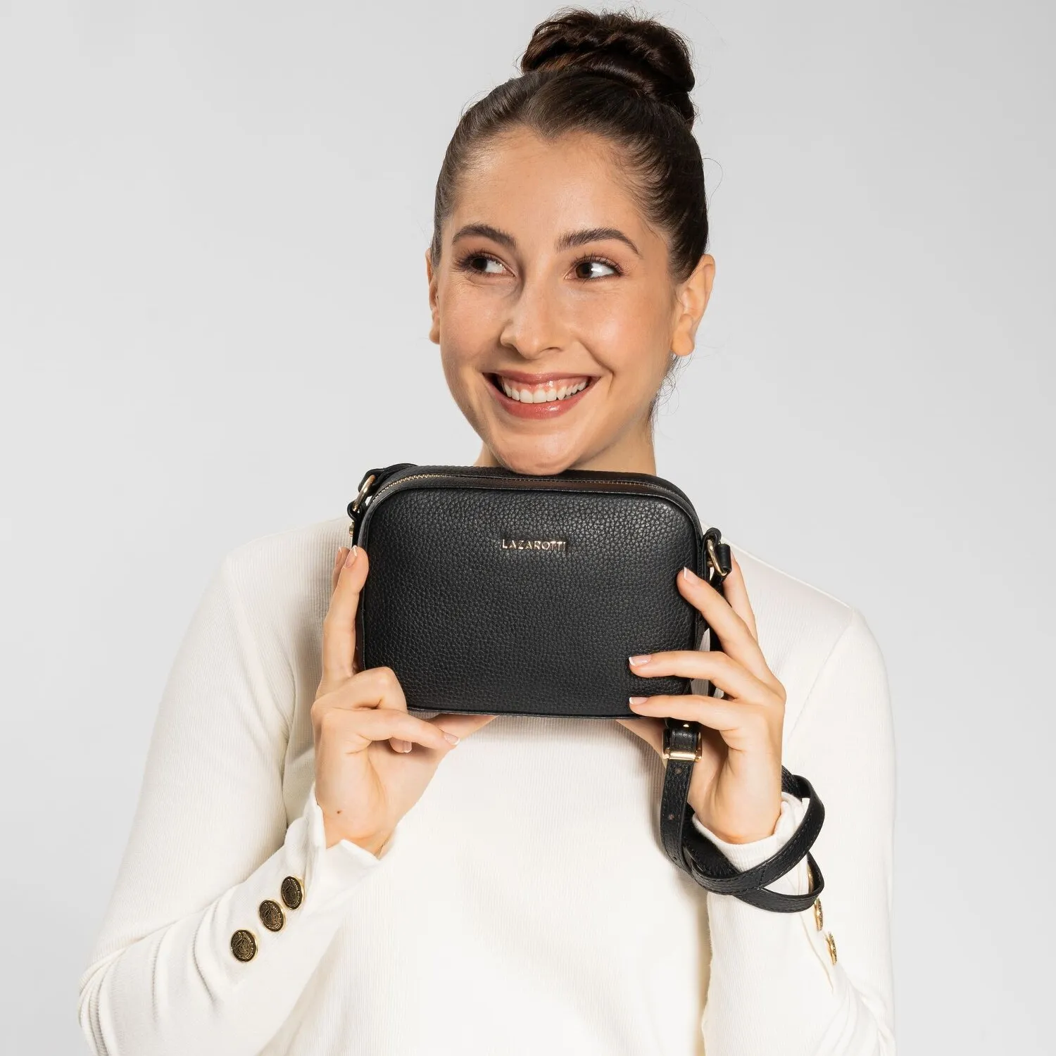 Lazarotti Bologna Leather Sac à bandoulière Cuir 19 cm