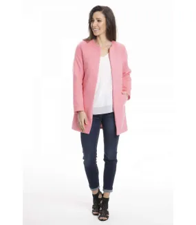 Manteau col rond ELIE