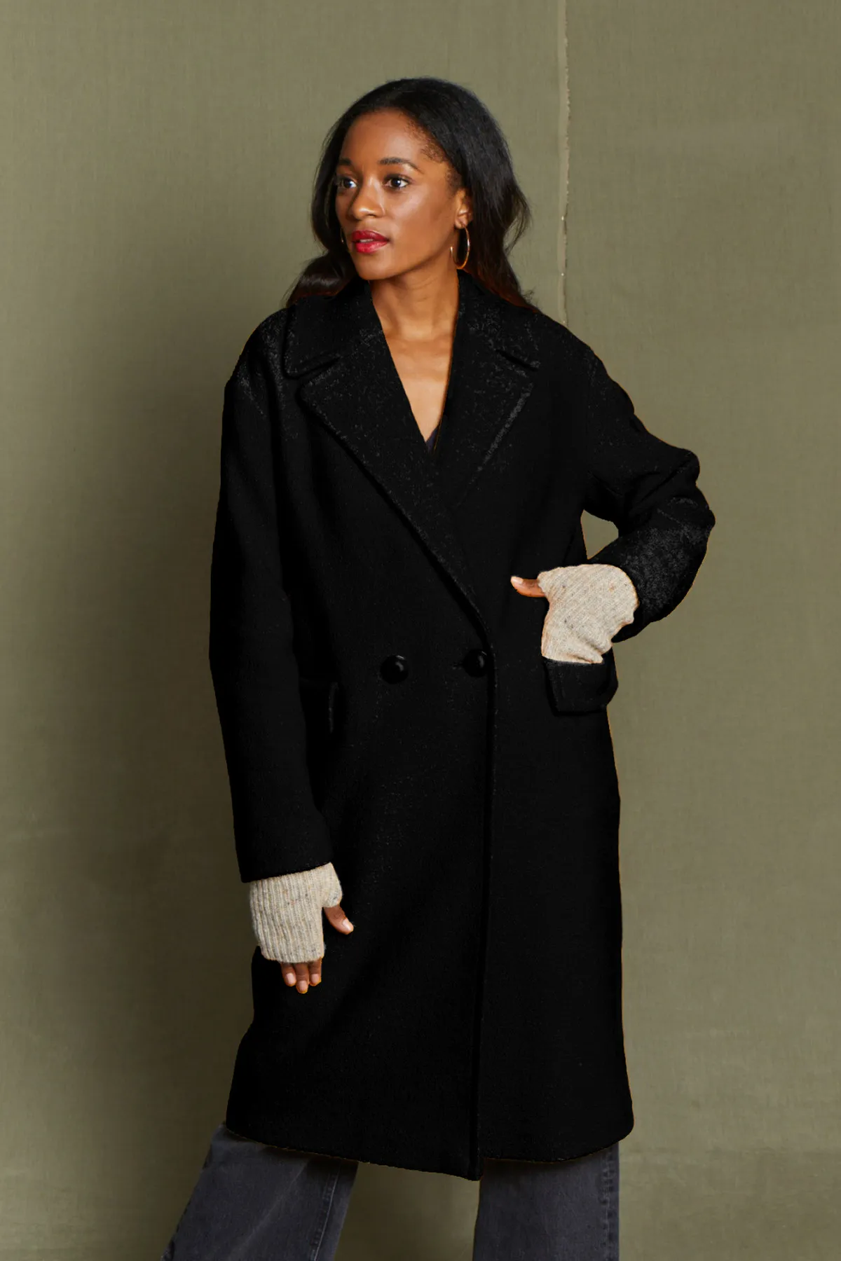 manteau noir