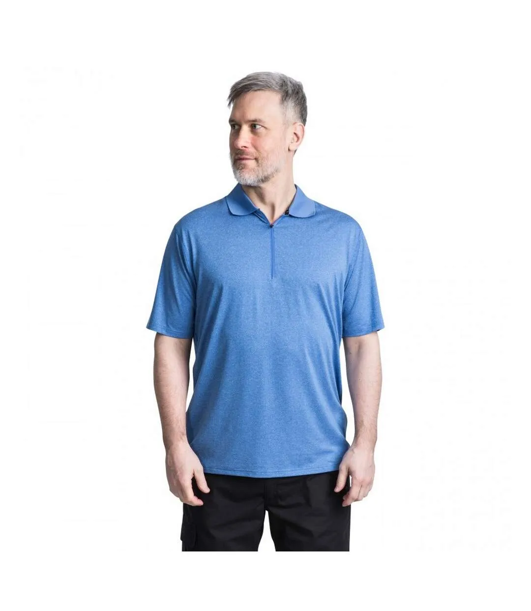Maraba polo homme bleu chiné Trespass