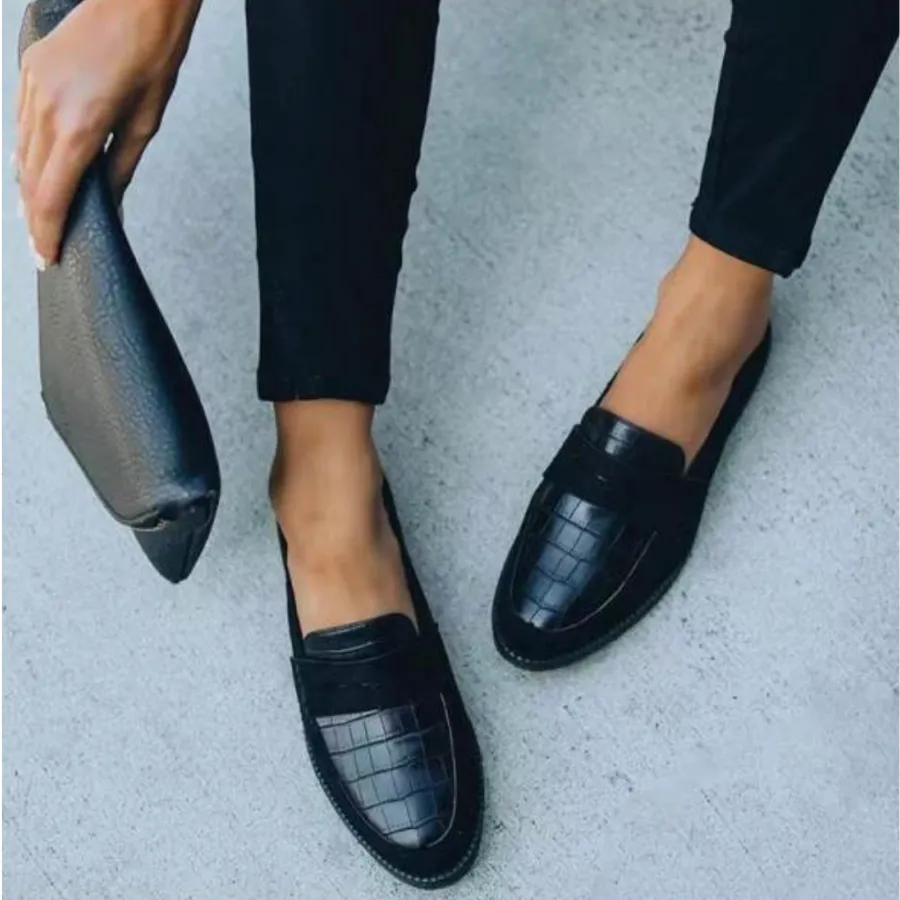 Michelle | Mocassins à Bout Rond pour Femme | Classiques