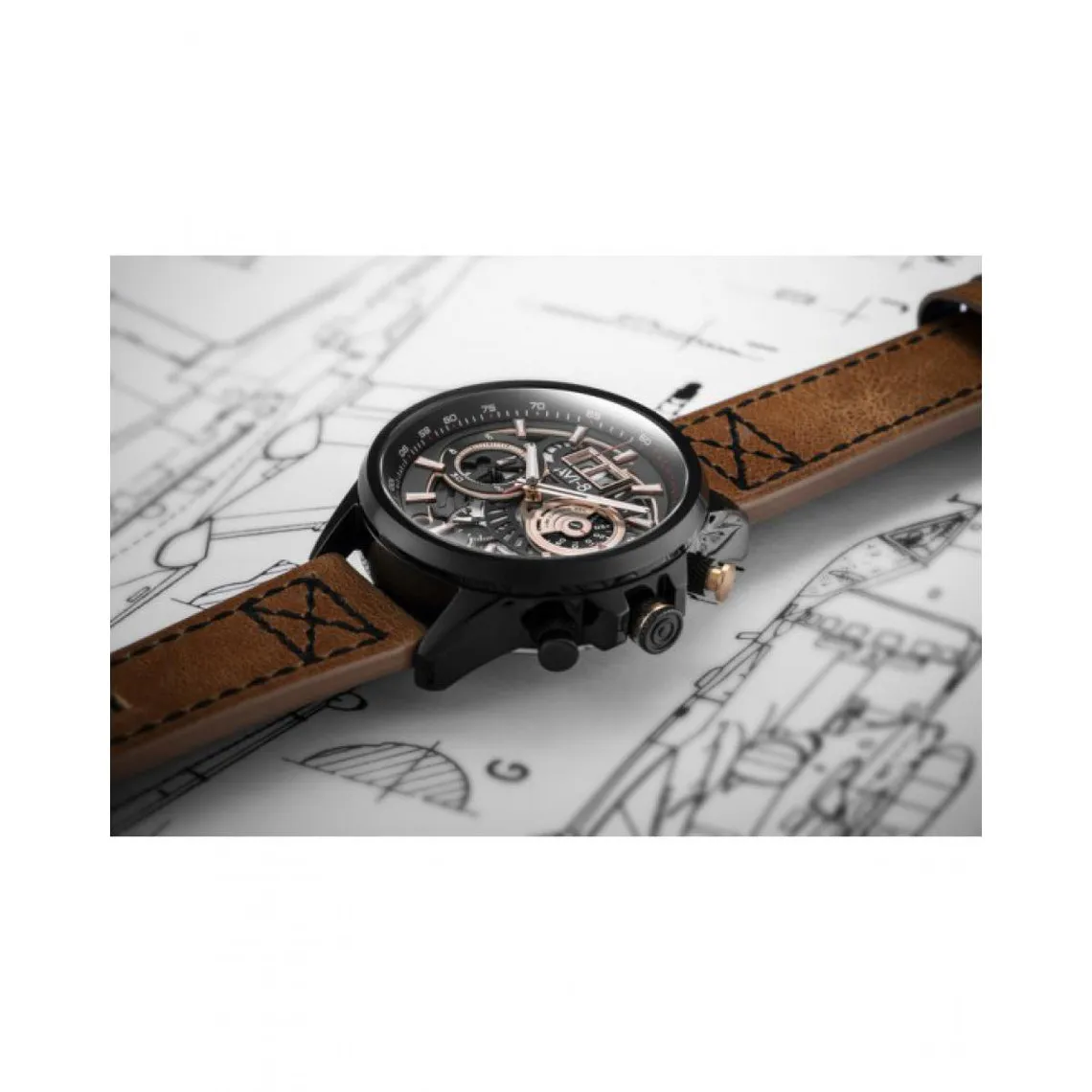 Montre Homme AV-4065-03 - Avi-8 HAWKER HARRIER II  | 3 Suisses