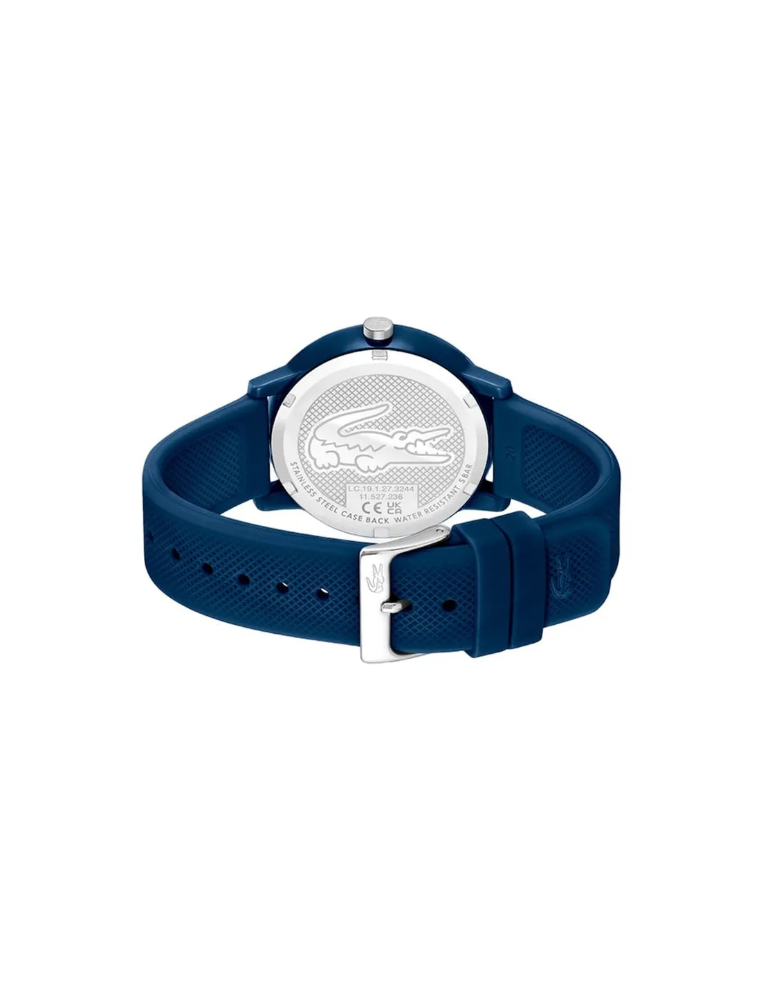 Montre Lacoste 3 aiguilles Boîte de 42mm bleu marine TR90