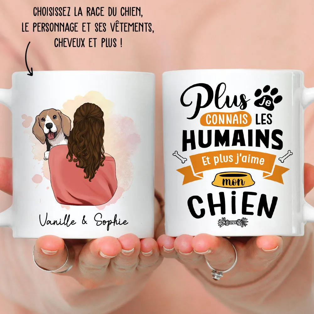 Mug Personnalisé - Les Chiens Vs Les Humains