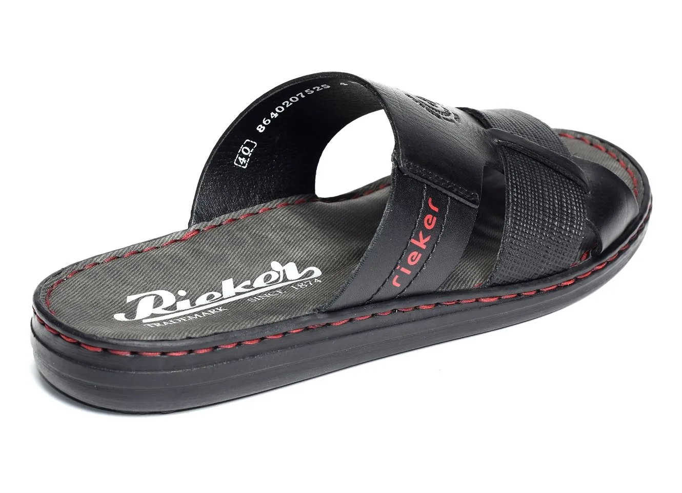 mules et sabots Rieker  21077 noir 