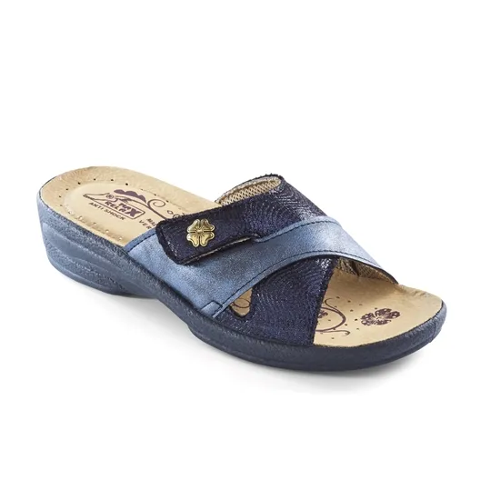 Mules "Nina" Bleu