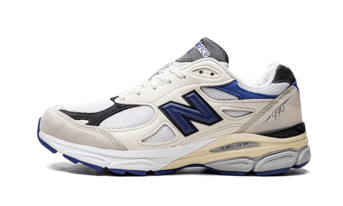 New Balance 990 V3 Made In Usa Cream Blue