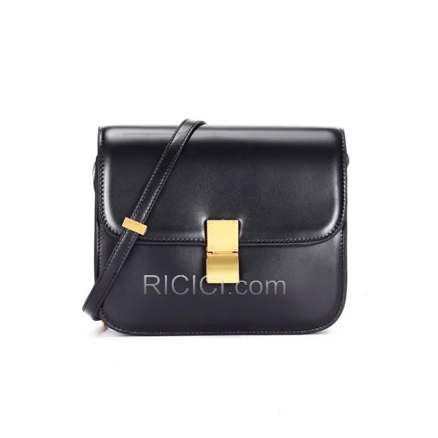 Noir Sac Bandoulière Sortie Sac À Main Classique Cuir Vernis