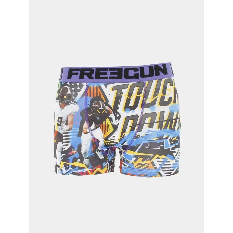 Pack 3 boxers bleu rose orange homme - Tommy Hilfiger | wimod