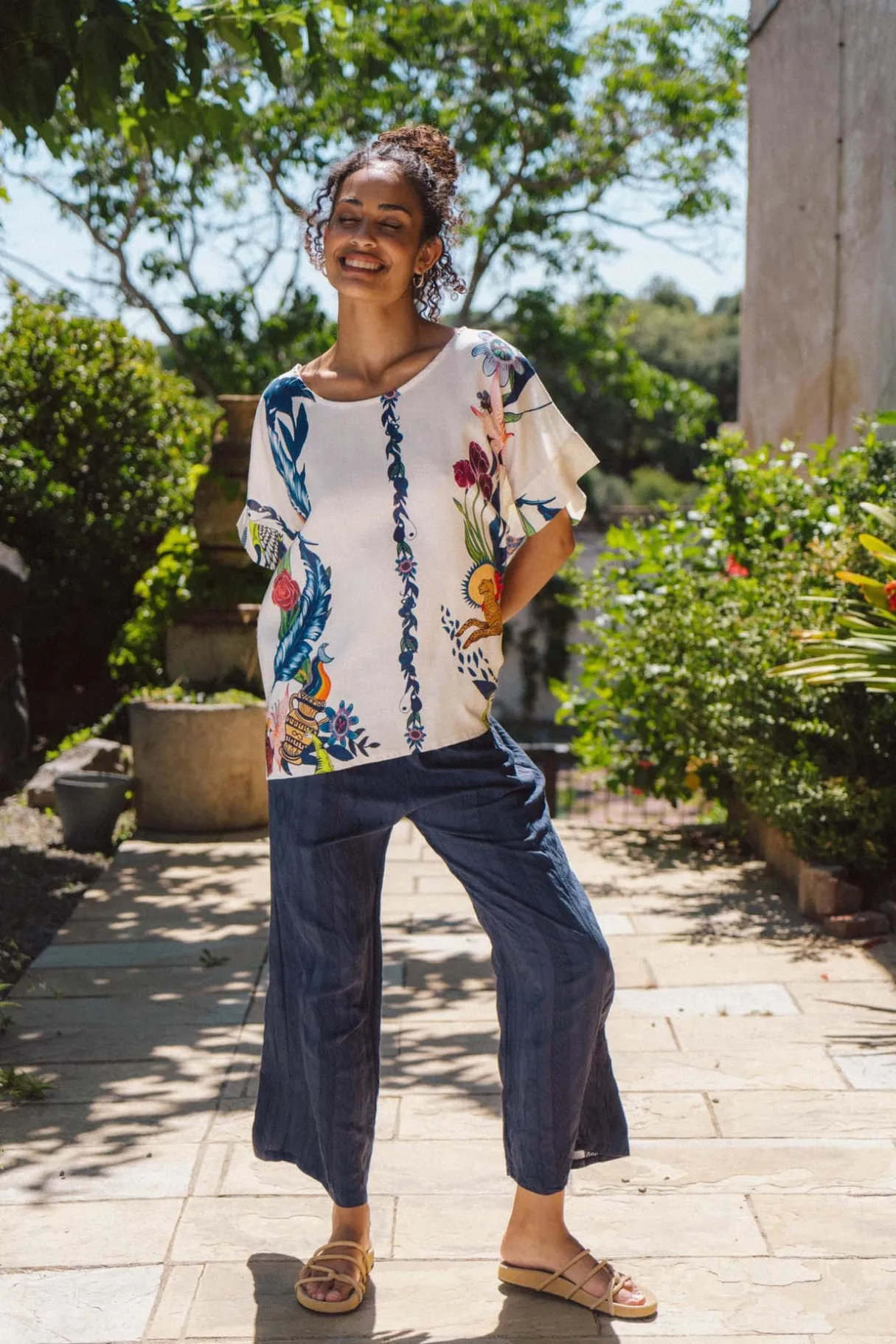 Pantalon Jacquard - MANOLO