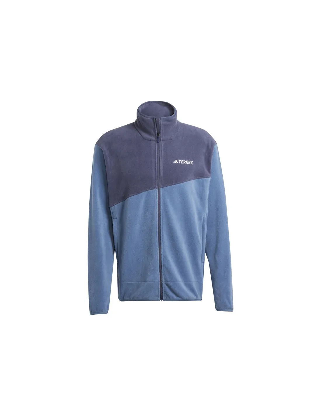 Polar Montagne adidas Homme by Terrex Multi Full Zip Fleece Blue