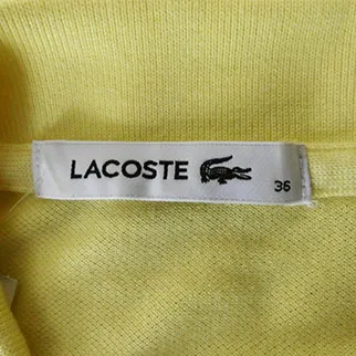 Polo jaune - Femme - Lacoste - Taille 36