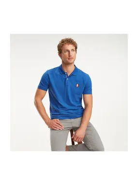 Polo manches courtes avec écusson Tommy Hilfiger