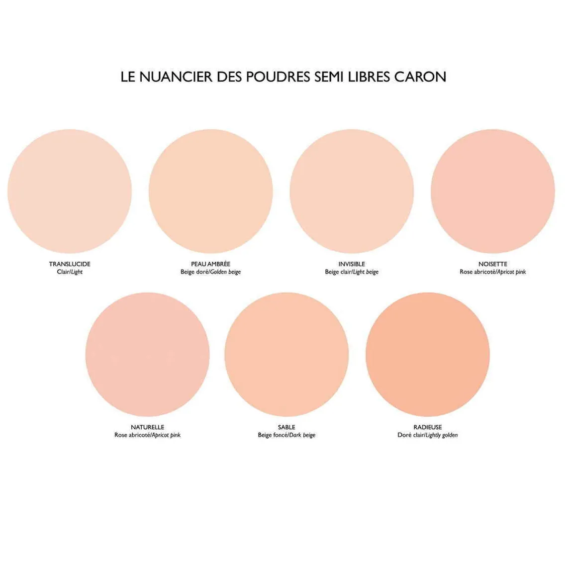Poudre Semi-Libre Noisette Caron - Maquillage homme Homme sur MenCorner
