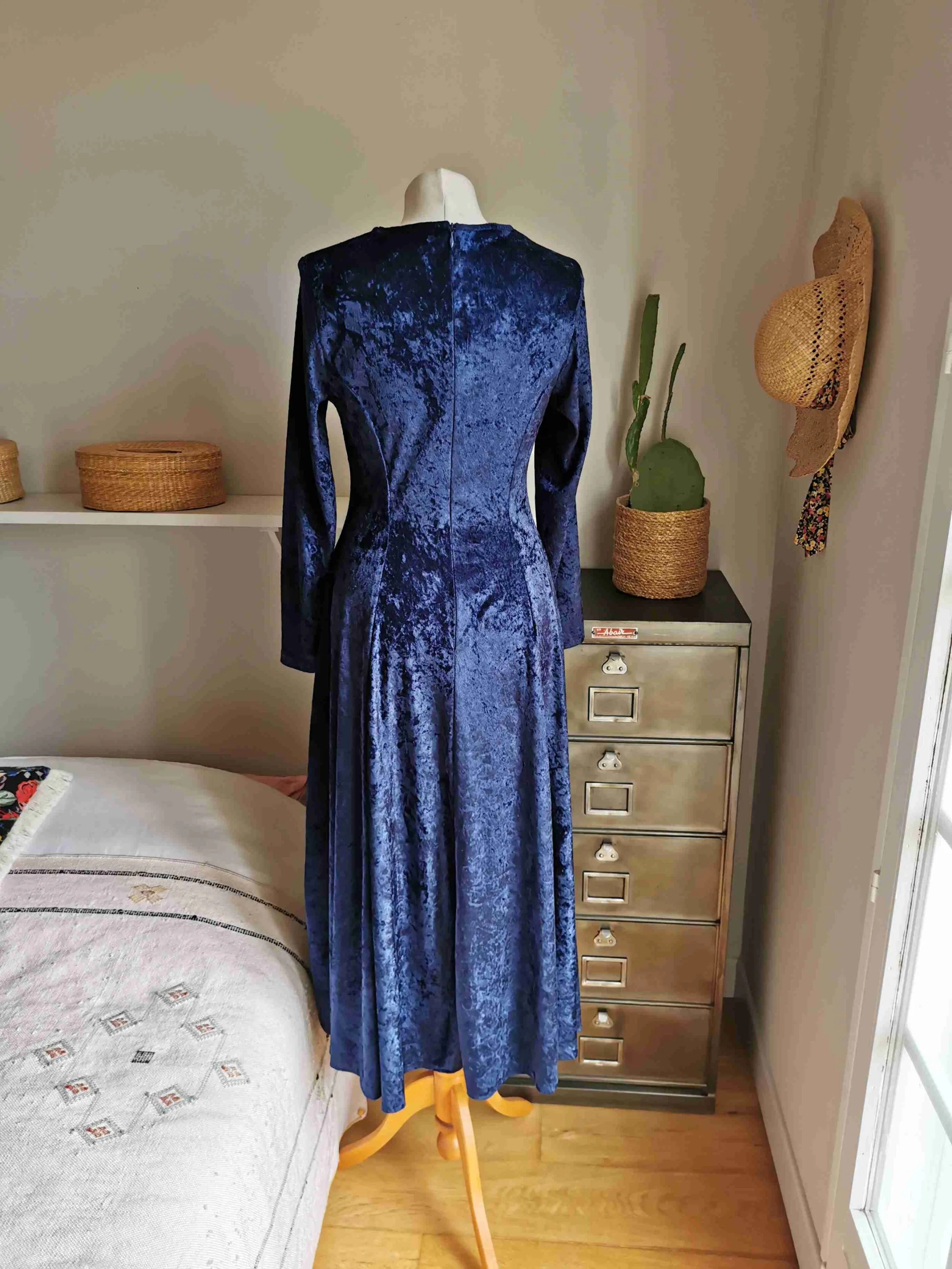 Robe en velours