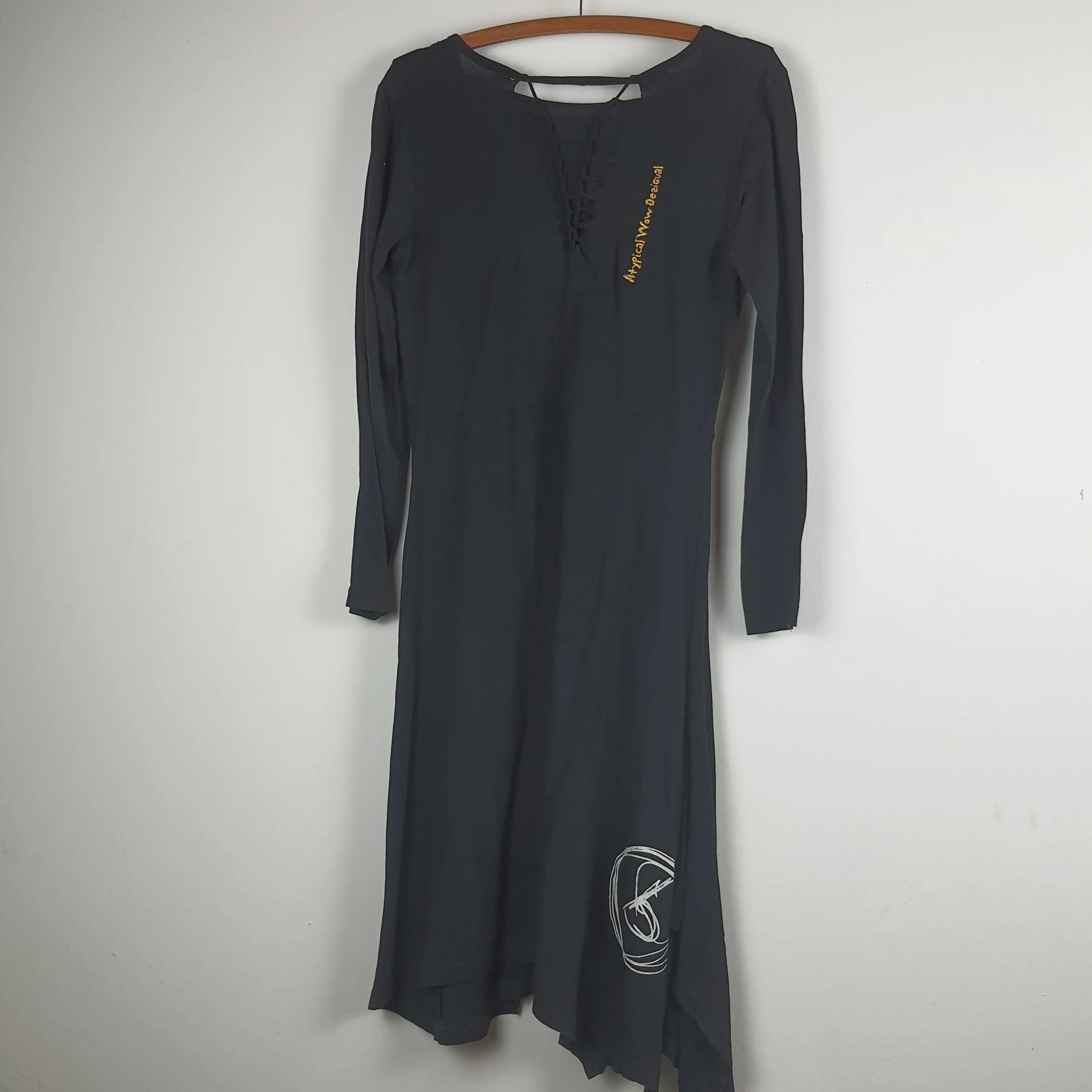 Robe noire à manches longues - Desigual - L