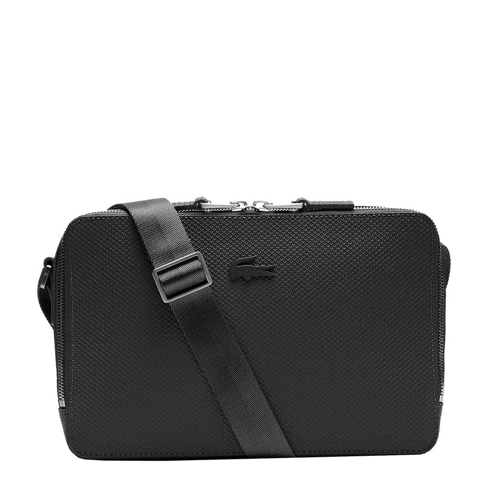 Sacoche Lacoste Chantaco pour homme cuir piqué NH3270CE