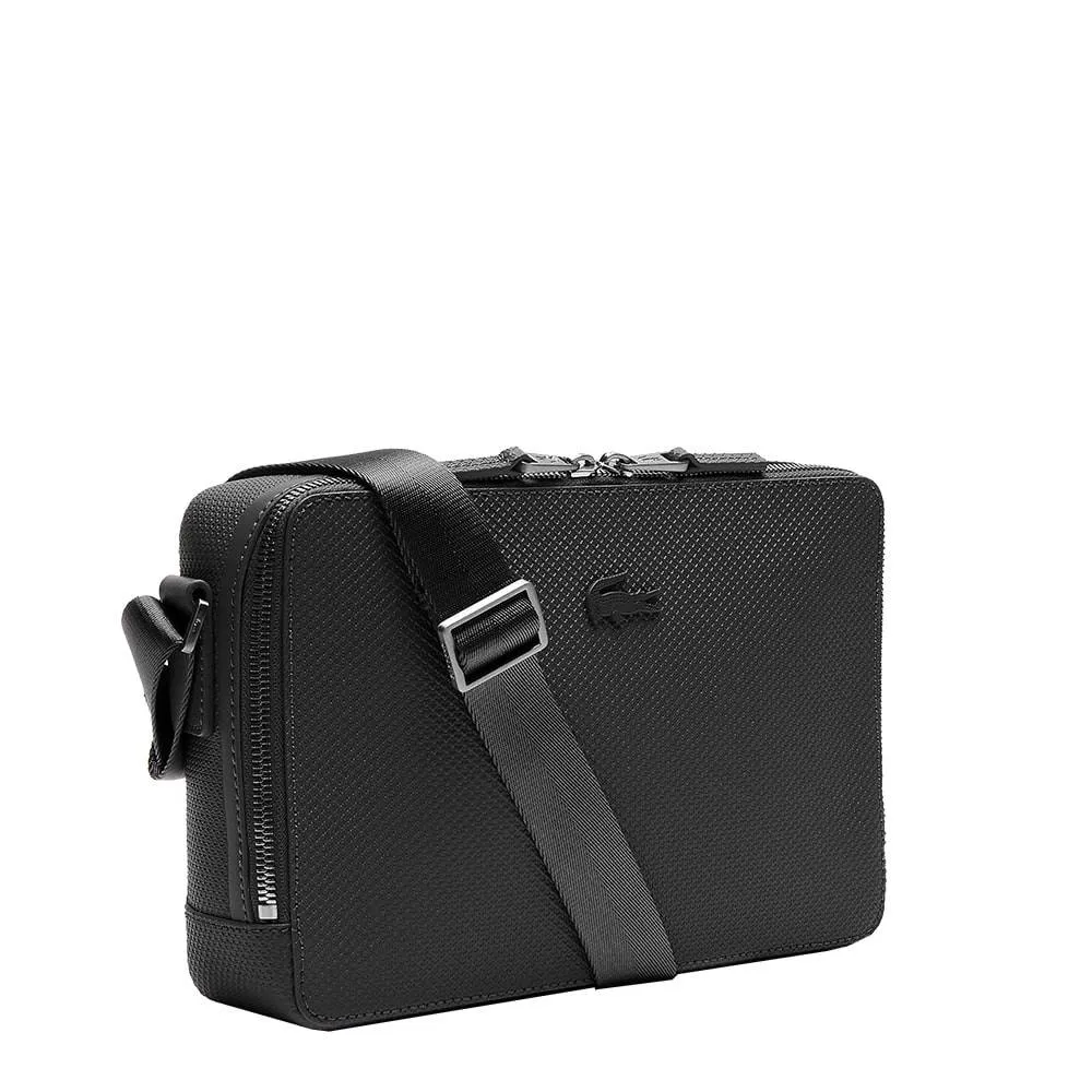 Sacoche Lacoste Chantaco pour homme cuir piqué NH3270CE