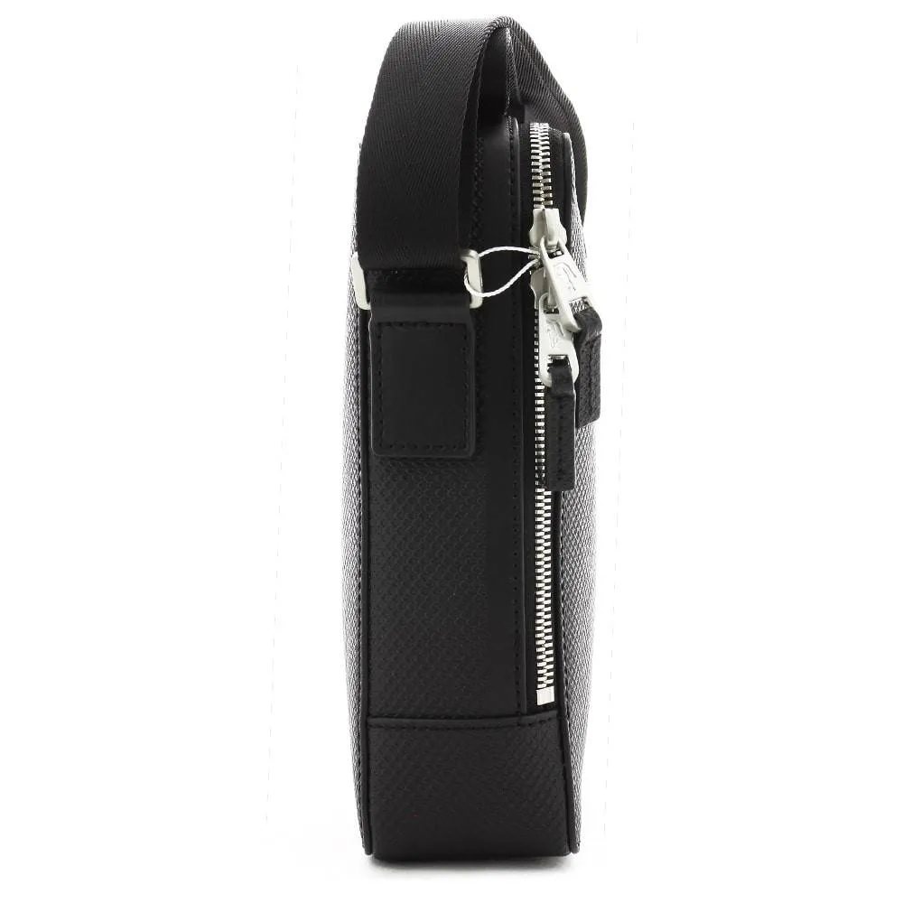 Sacoche verticale homme Lacoste Chantaco cuir NH3271CE