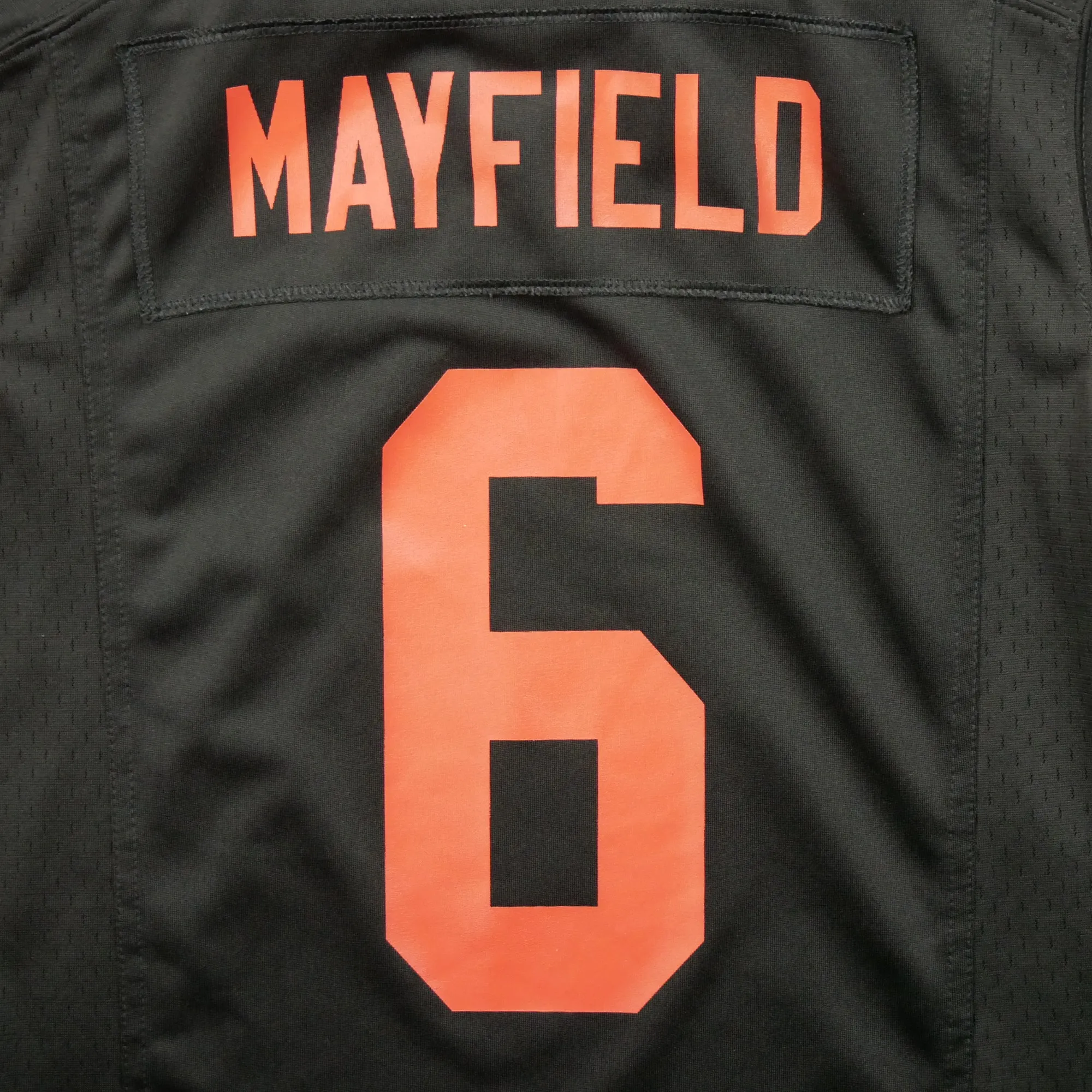 Seconde main - Nike Maillot NFL Cleveland Browns Baker Mayfield #6 Taille 8/9 ans