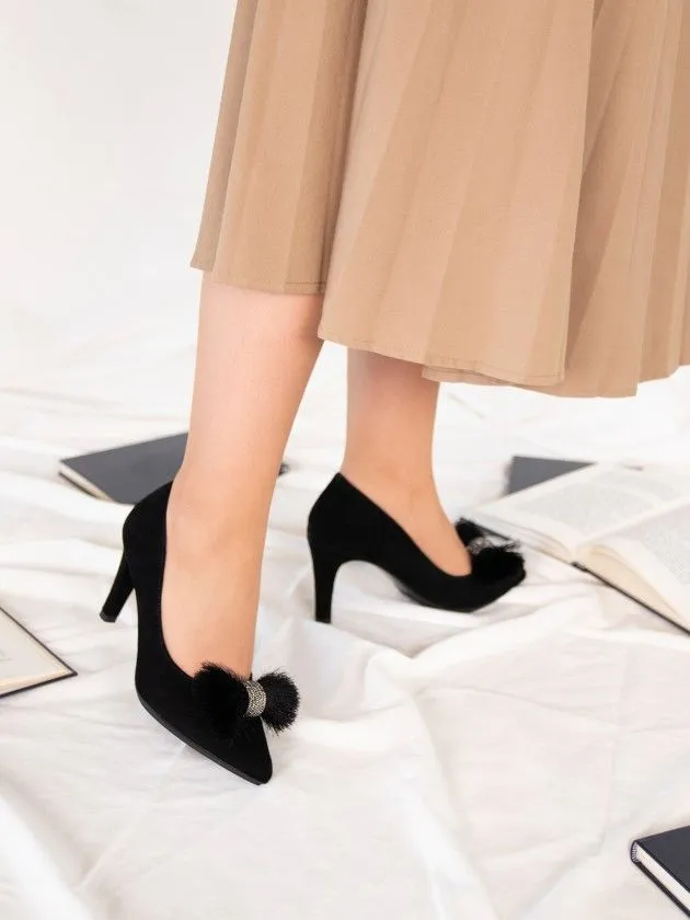 Stilleto Noir pour Femme Lily 48