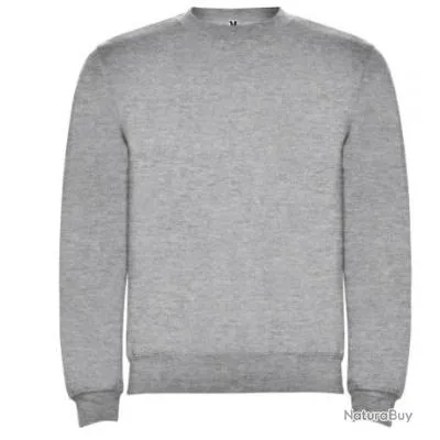 SWEAT COL ROND Framboise
