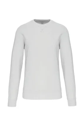 Sweat col rond - Unisexe  - K442 - blanc 