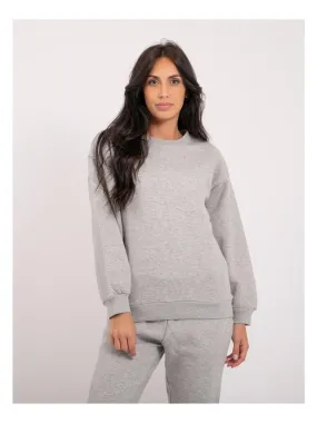 Sweatshirt col rond YORK - Gris